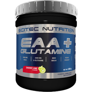 Аминокислоты Scitec Nutrition EAA+Glutamine 300 г Дыня-кола (5999100016187) в Днепре