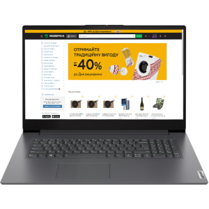 Ноутбук Lenovo V17 G2 ITL (82NX00DCRA) Iron Grey ТОП в Дніпрі