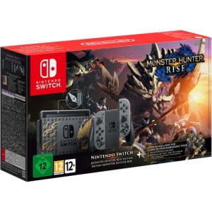 Портативна ігрова приставка Nintendo Switch V2 Monster Hunter Rise Edition [56857] краща модель в Дніпрі