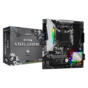 Материнська плата ASRock b450 Steel Legend Socket am4 в Дніпрі