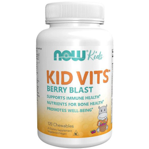 Вітамінний комплекс Now Foods Kid Vits Berry Blast 120 таблеток (733739038821) рейтинг