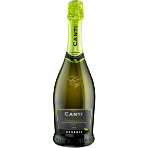 Вино ігристе Canti Prosecco Extra Dry Biologico біле екстра-сухе 0.75 л 11% (8005415057979) в Дніпрі