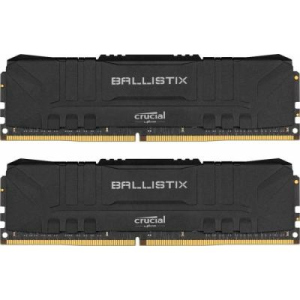 Модуль памяти для компьютера DDR4 16GB (2x8GB) 3200 MHz Ballistix Black MICRON (BL2K8G32C16U4B) рейтинг