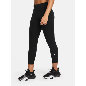 Спортивні штани Nike W Nk One Df Mr Crp Tgt DD0247-010 M (194502869552) краща модель в Дніпрі