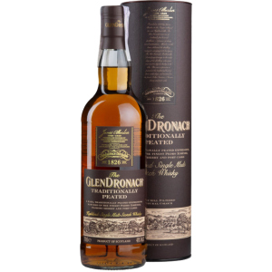 Виски GlenDronach Peated 0.7 л 46% в тубусе (5060399689199) краща модель в Дніпрі