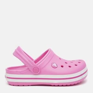 Кроки Crocs Kids Jibbitz Crocband Clog K 204537-6U9-J2 33-34 Рожеві (887350925494) краща модель в Дніпрі