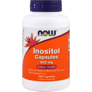 Вітаміни Now Foods Inositol capsules 500 мг 100 капсул (733739004758)