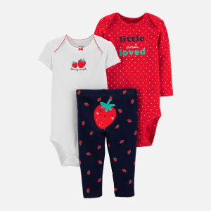 Комплект (боді 2 шт + легінси) Carters 1H364810 62 см 960 MC Multicol (192136681540) краща модель в Дніпрі