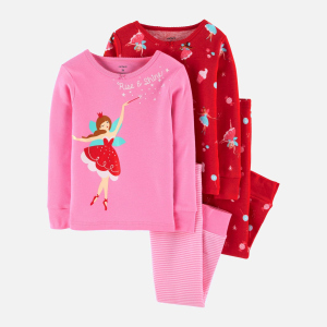 Пижама (футболка с длинными рукавами + штаны) Carters 29634714 92 см 2 шт 969 PRT Print (192136621584) лучшая модель в Днепре