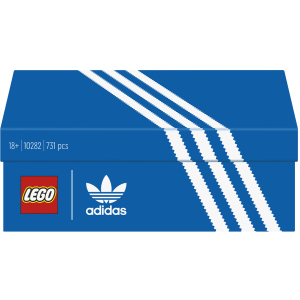 Конструктор LEGO Icons Кроссовки adidas Originals Superstar 731 деталь (10282)