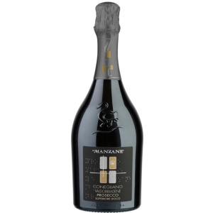 Вино игристое Le Manzane Conegliano Valdobbiadene Prosecco Superiore Docg Brut белое, брют 0.75 л 11.5% (8033040890029) лучшая модель в Днепре