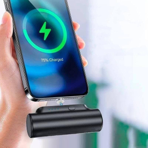 УМБ міні портативний Magnet Power Bank 3000mAh 18W Fast Charge black краща модель в Дніпрі