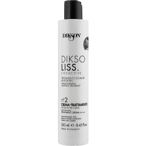 Крем для волосся Dikson Diksoliss Lissactives Straightening Treatment Cream 2 з гіалуроновою кислотою 250 мл (8000836501100) в Дніпрі