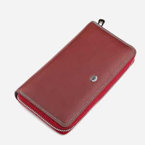 купить Кошелек ST Leather Accessories 18379 Бордовый