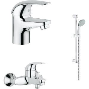 GROHE Набір змішувачів Euroeco (124428) ТОП в Дніпрі