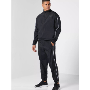 Спортивний костюм Reebok TE_Piping Tracksuit GS9309 XL Black (4064055373287) краща модель в Дніпрі