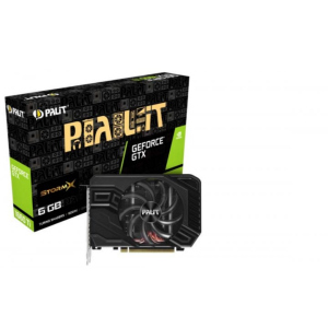 Видеокарта GeForce GTX 1660 Ti 6Gb GDDR6 Palit StormX (NE6166T018J9-161F) в Днепре