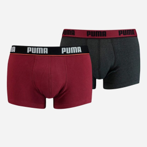 Труси-шорти Puma 88887089 L 2 шт Бордові (8718824908229) краща модель в Дніпрі