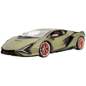 Автомодель Bburago Lamborghini Sian FKP 37 1:18 Зеленая (18-11046G) ТОП в Днепре