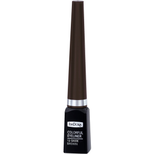 Подводка для глаз Isadora Colorful Eyeliner 12 dark brown 3.7 мл (7317851128122)