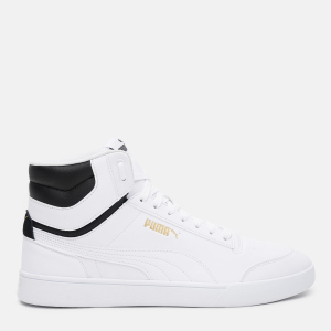 Кеды Puma Shuffle Mid 38074801 43 (9) 28 см Puma White-Puma White-Puma Black-Puma Team Gold (4063699519853) в Днепре