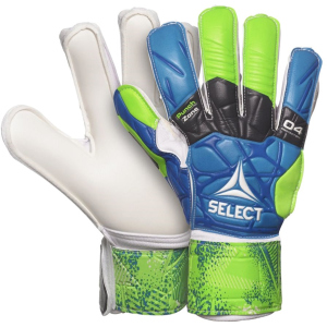 Вратарские перчатки Select Goalkeeper Gloves 04 Hand Guard 5 (332) Сине/зелено/белые (5703543200498) в Днепре