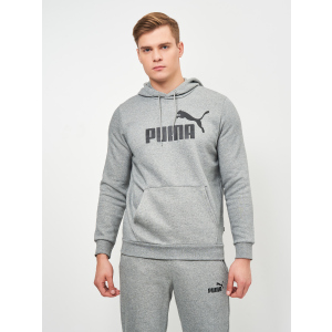 Худі Puma ESS Big Logo Hoodie 58668603 2XL Medium Gray Heather (4063697321564) в Дніпрі