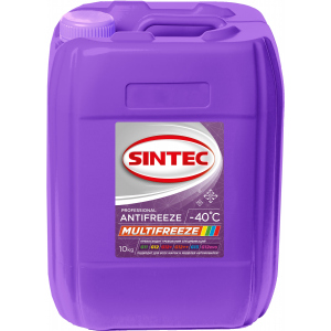 Антифриз Sintec Multi Freeze -40°C 10 кг Фіолетовий (800541) ТОП в Дніпрі