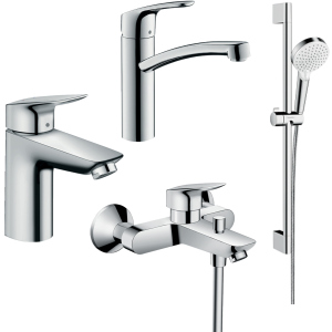 Набор смесителей HANSGROHE Logis/Focus 20200012 (71104+7140+31806+26534400) в Днепре