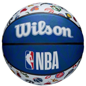 М'яч баскетбольний Wilson NBA ALL TEAM Outdoor Size 7 (WTB1301XBNBA) краща модель в Дніпрі