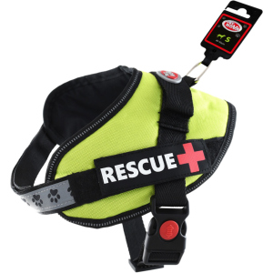 Шлей посилений Pet Nova Rescue+ S 45-55 см Салатовий (HA-RESCUE-LIGHTGREEN-S) (5903031442274) краща модель в Дніпрі