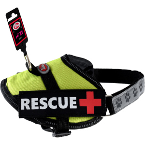 Шлея усиленная Pet Nova Rescue+ XS 30-40 см Салатовая (HA-RESCUE-LIGHTGREEN-XS) (5903031442267) в Днепре