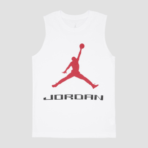 Майка Jordan 951101-001 146-156 см Біла (9328219705) краща модель в Дніпрі