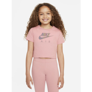 Футболка детская Nike G Nsw Tee Crop Nike Air DJ6932-630 152-158 см (L) Розовая (195240913781) в Днепре