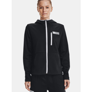 Спортивна кофта Under Armour Armour Mixed Media FZ 1365875-001 S Чорна (195250934738) ТОП в Дніпрі