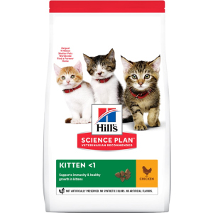 Сухий корм для кошенят Hill's Science Plan Kitten з куркою - 3 кг (604049) (52742024363) ТОП в Дніпрі