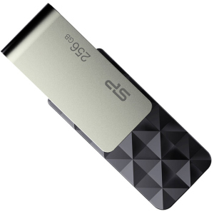 Silicon Power Blaze B30 256GB USB 3.0 Black (SP256GBUF3B30V1K) лучшая модель в Днепре