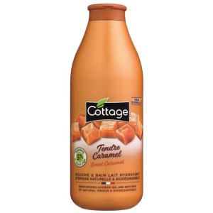 Гель для душа Cottage Sweet Caramel Отшелушивающий 750 мл (3141380059022) в Днепре