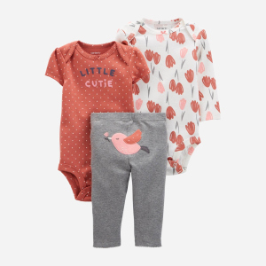 Комплект (боди 2 шт + штанишки) Carters 1L762710 69-72 см Multicolor (194135316430) ТОП в Днепре