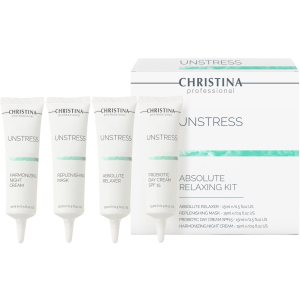 Набор Christina Абсолютный релакс Unstress Absolute Relaxing Kit 4 продукта (7290100368237) надежный