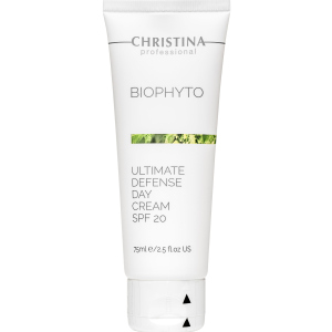 Дневной крем Christina Абсолютная защита Bio Phyto Ultimate Defense Day Cream SPF 20 без тона 75 мл (7290100365762) в Днепре