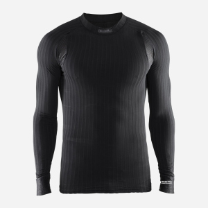 Футболка з довгими рукавами Craft Active Extreme 2.0 CN LS Man 1904495-9999 XS Black (7318572567894)