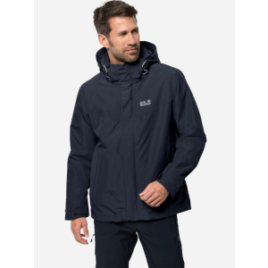 Куртка 3 в 1 Jack Wolfskin Arland 3In1 M 1110711-1010 L Темно-синя (4055001957545) рейтинг