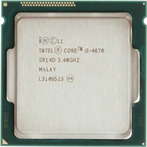 Процессор Intel Core i5-4670 3.40GHz/6M/5GT/s (SR14D) s1150, tray лучшая модель в Днепре