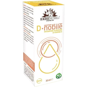 купити Вітамін D Erbenobili Vitamin D Supplement, D Noble, Erbenobili 30 мл краплі (8033831001948)