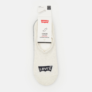 Набір слідів Levi's 100003129-007 39-42 3 пари Grey Combo (8720245178501) краща модель в Дніпрі