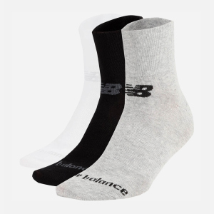 Шкарпетки New Balance Prf Cotton Flat Knit Ankle Socks 3 Pair LAS95233WM 35-38 3 пари Різнокольорові (192983723103) краща модель в Дніпрі