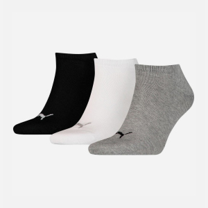хороша модель Набір шкарпеток Puma Unisex Sneaker Plain 3P 90680715 35/38 3 пари Grey-White-Black (8718824271194)