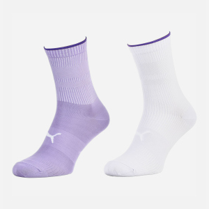 Шкарпетки Puma Sock Classic 2P Women 103003001-012 39-42 2 пари Фіолетовий/Білий (8718824799063) ТОП в Дніпрі