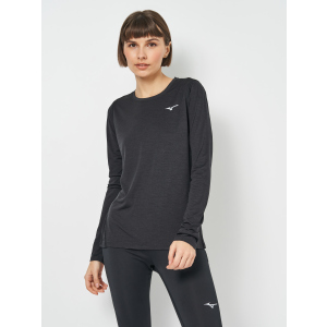 Спортивный лонгслив Mizuno Impulse Core LS Tee J2GA772209 L Черный (5054698297667) ТОП в Днепре